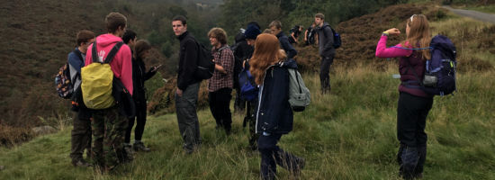 Explorers & Network Members in Derbyshire