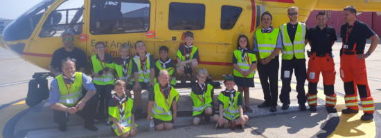 3rd & 4th Cubs raise money for the Norfolk air ambulance