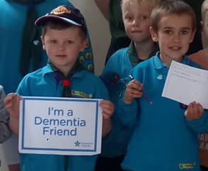 25th Norwich Beavers are now dementia friends.